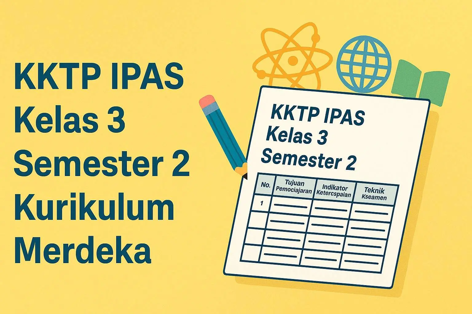 KKTP IPAS Kelas 3 Semester 2