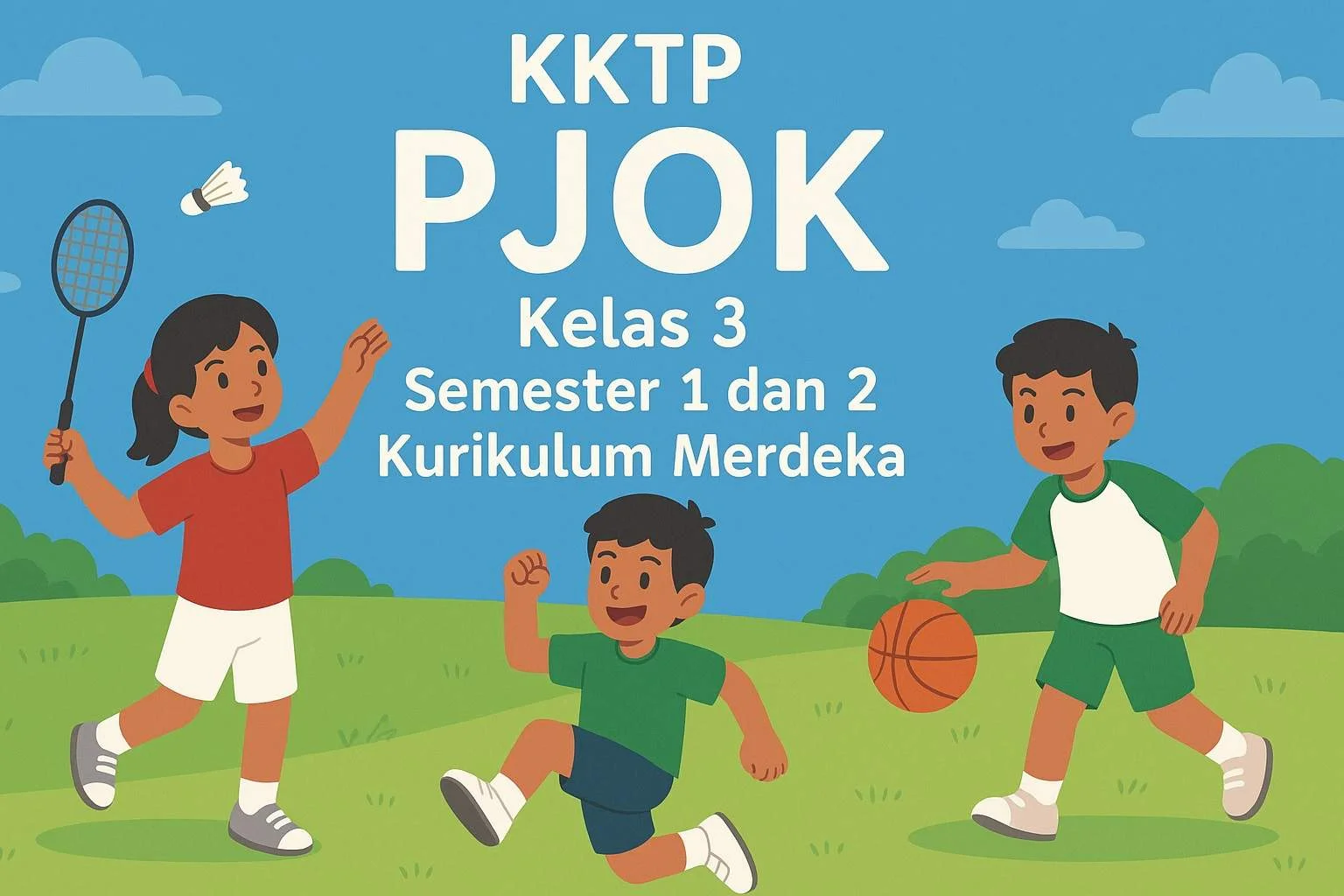 KKTP PJOK Kelas 3 Kurikulum Merdeka