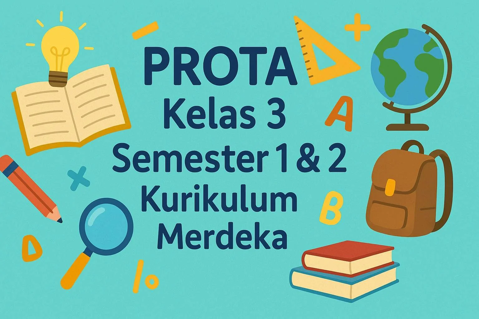 PROTA Kelas 3 Semester 1 & 2 Kurikulum Merdeka