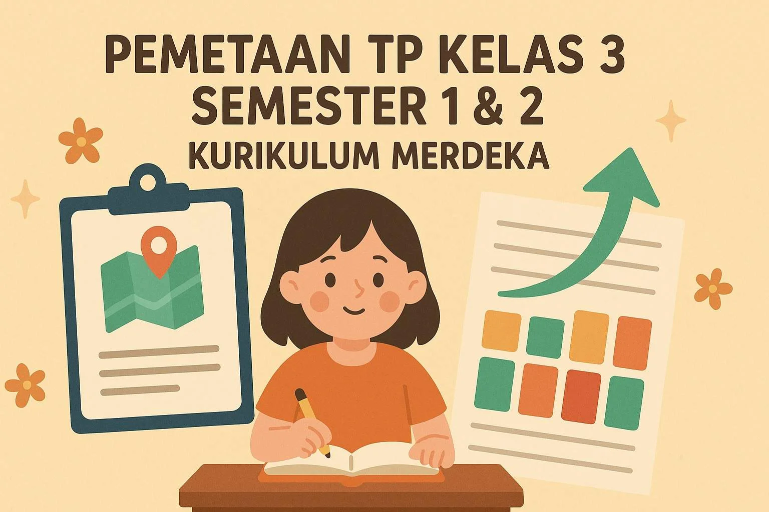 Pemetaan TP Kelas 3 Semester 1 & 2 Kurikulum Me