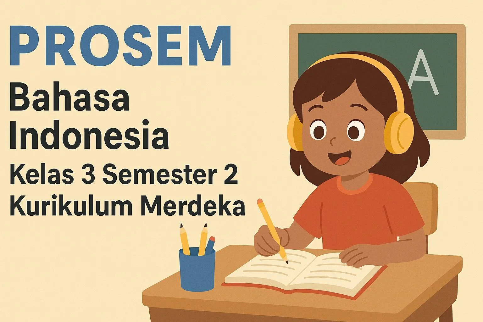 PROSEM Bahasa Indonesia Kelas 3 Semester 2